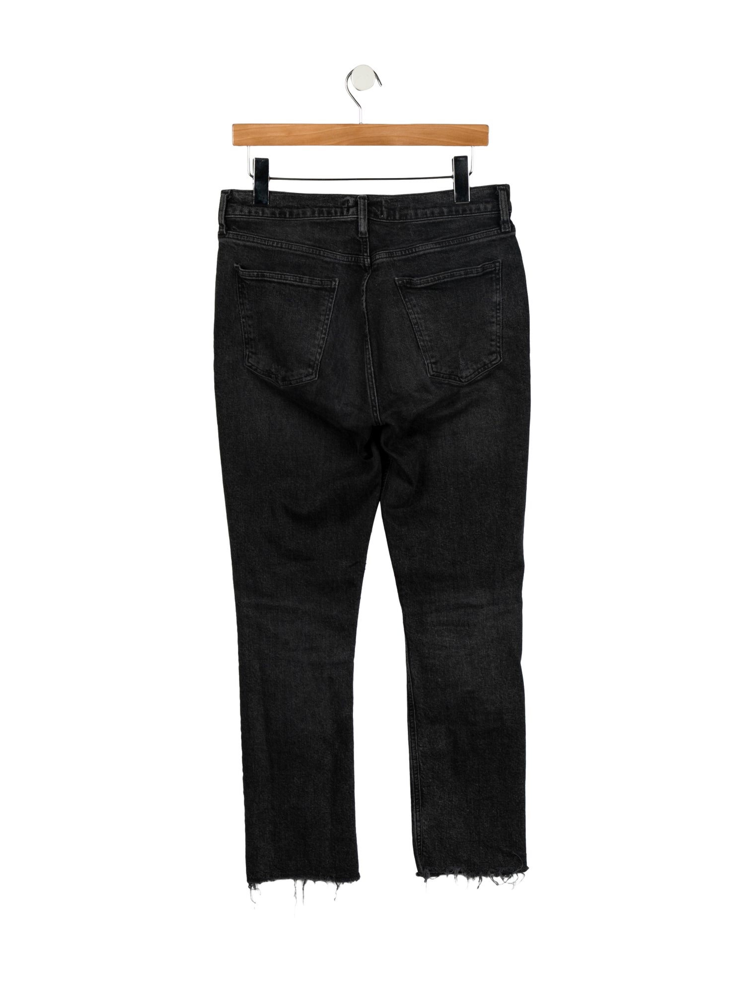 AGOLDE Mid-Rise Straight Leg Jeans
