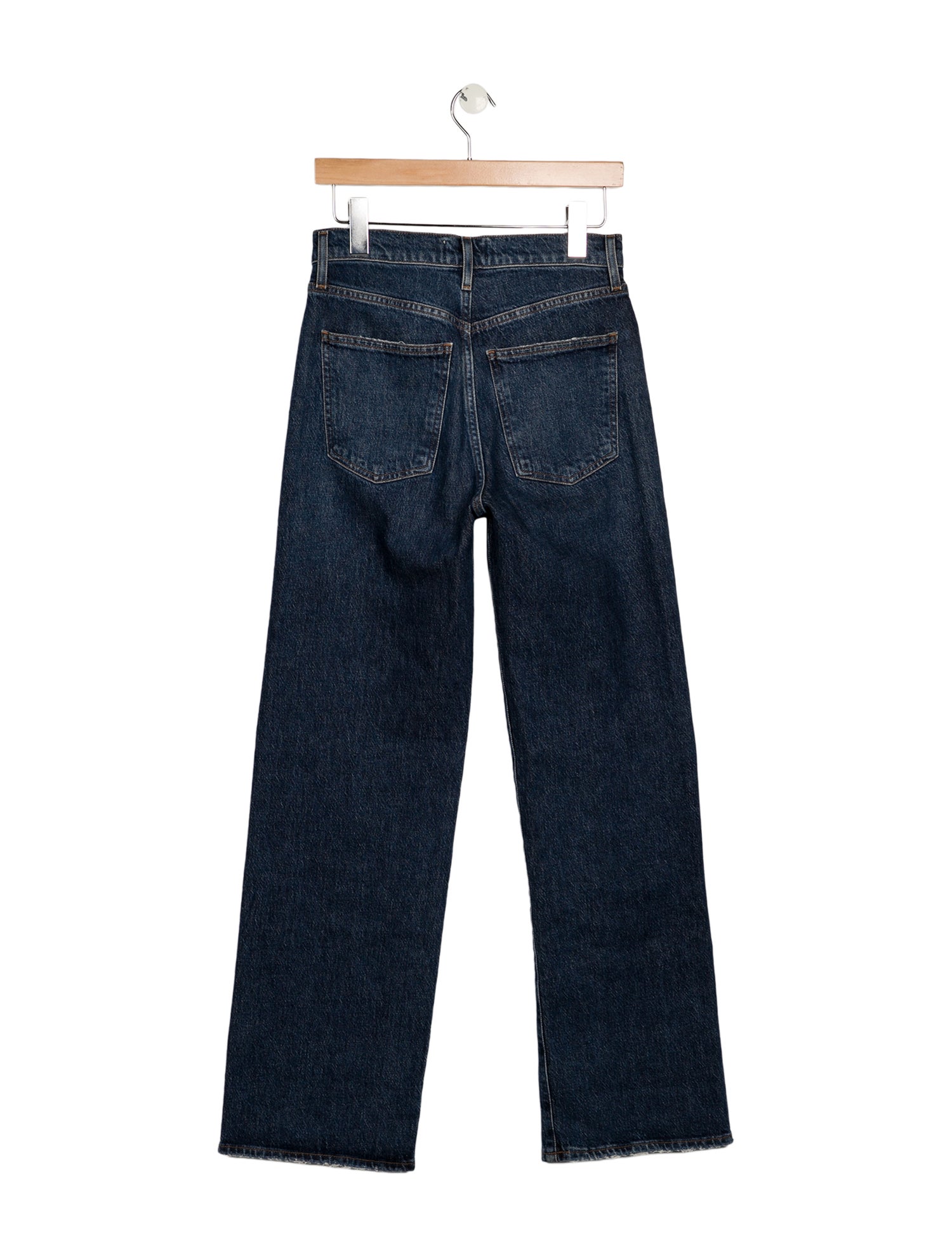 AGOLDE Mid-Rise Wide Leg Jeans
