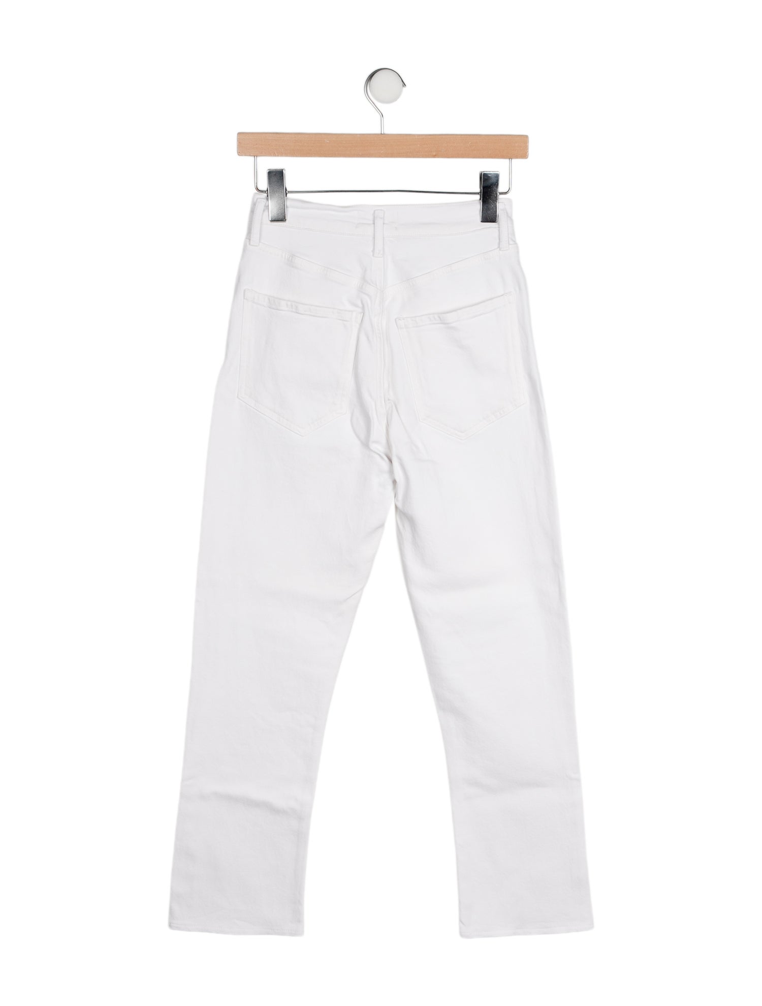 AGOLDE High-Rise Straight Leg Jeans