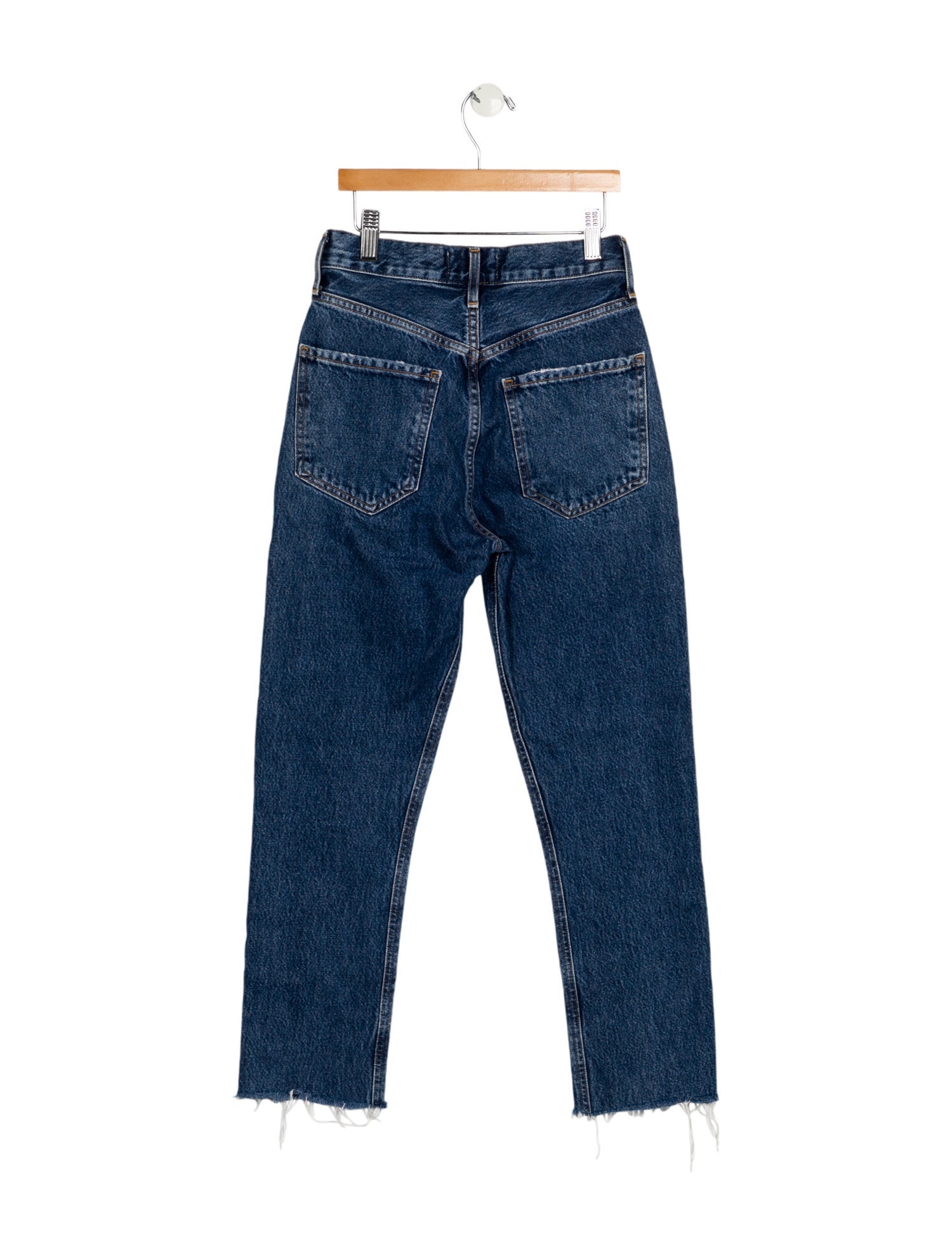 AGOLDE Mid-Rise Straight Leg Jeans