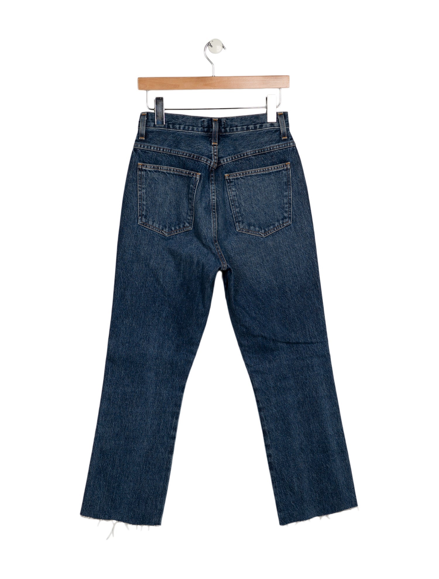 AGOLDE High-Rise Straight Leg Jeans