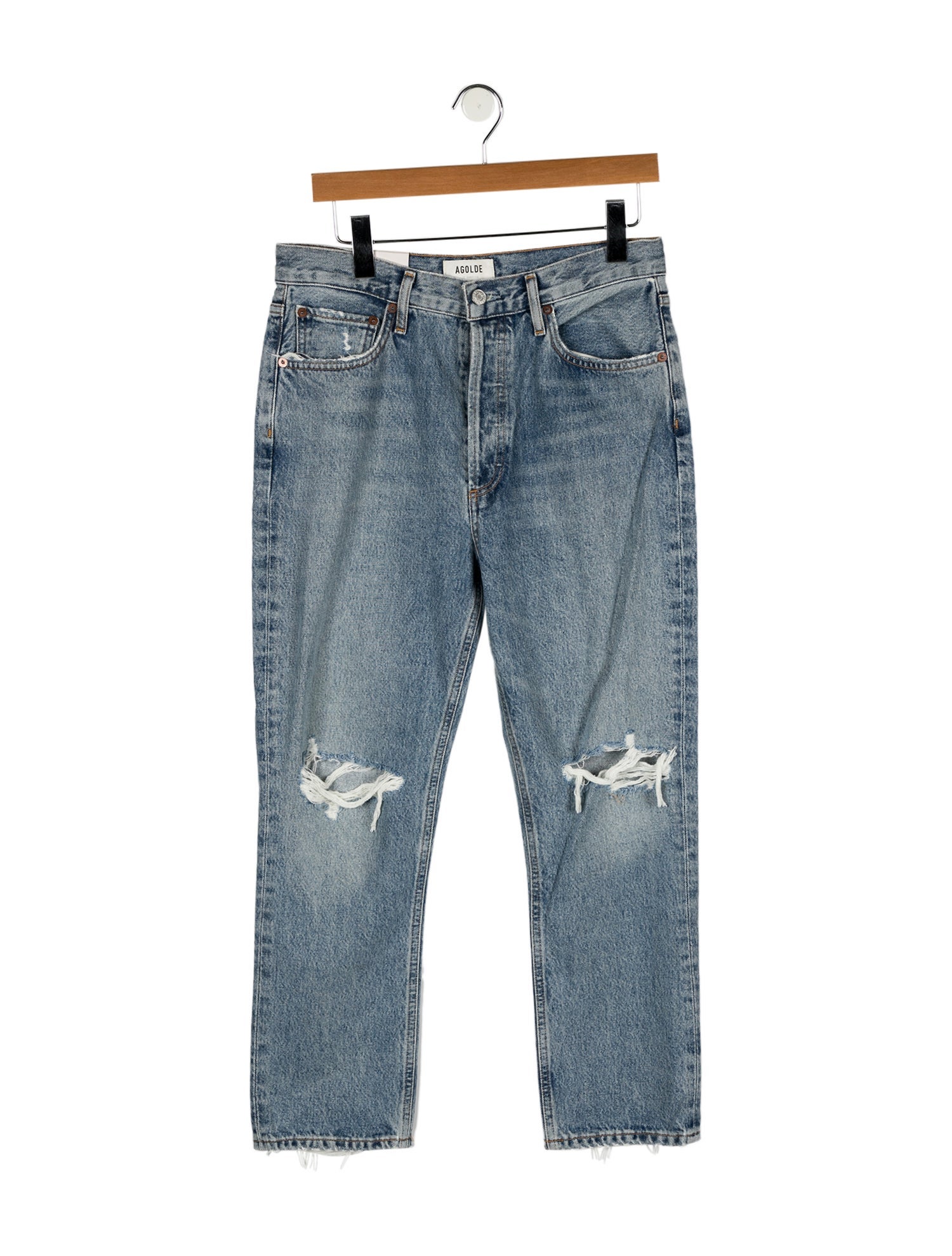 AGOLDE High-Rise Straight Leg Jeans w/ Tags