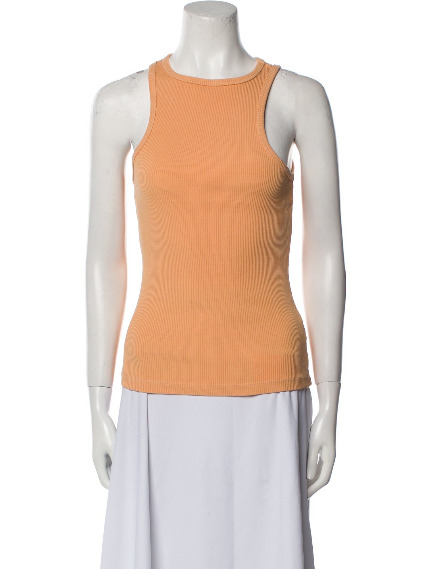 AGOLDE Crew Neck Sleeveless Top
