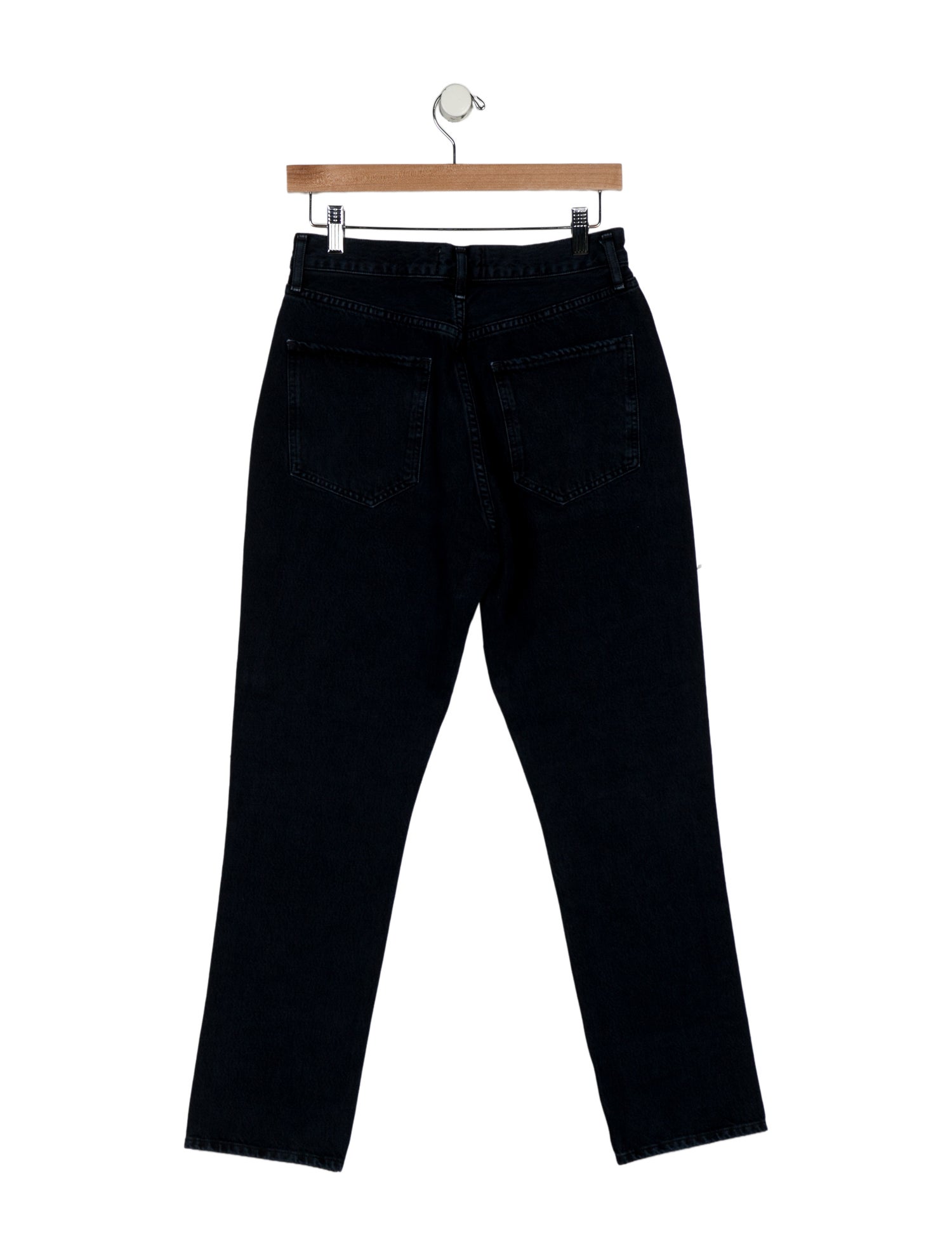 AGOLDE Mid-Rise Straight Leg Jeans