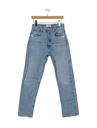 AGOLDE High-Rise Straight Leg Jeans