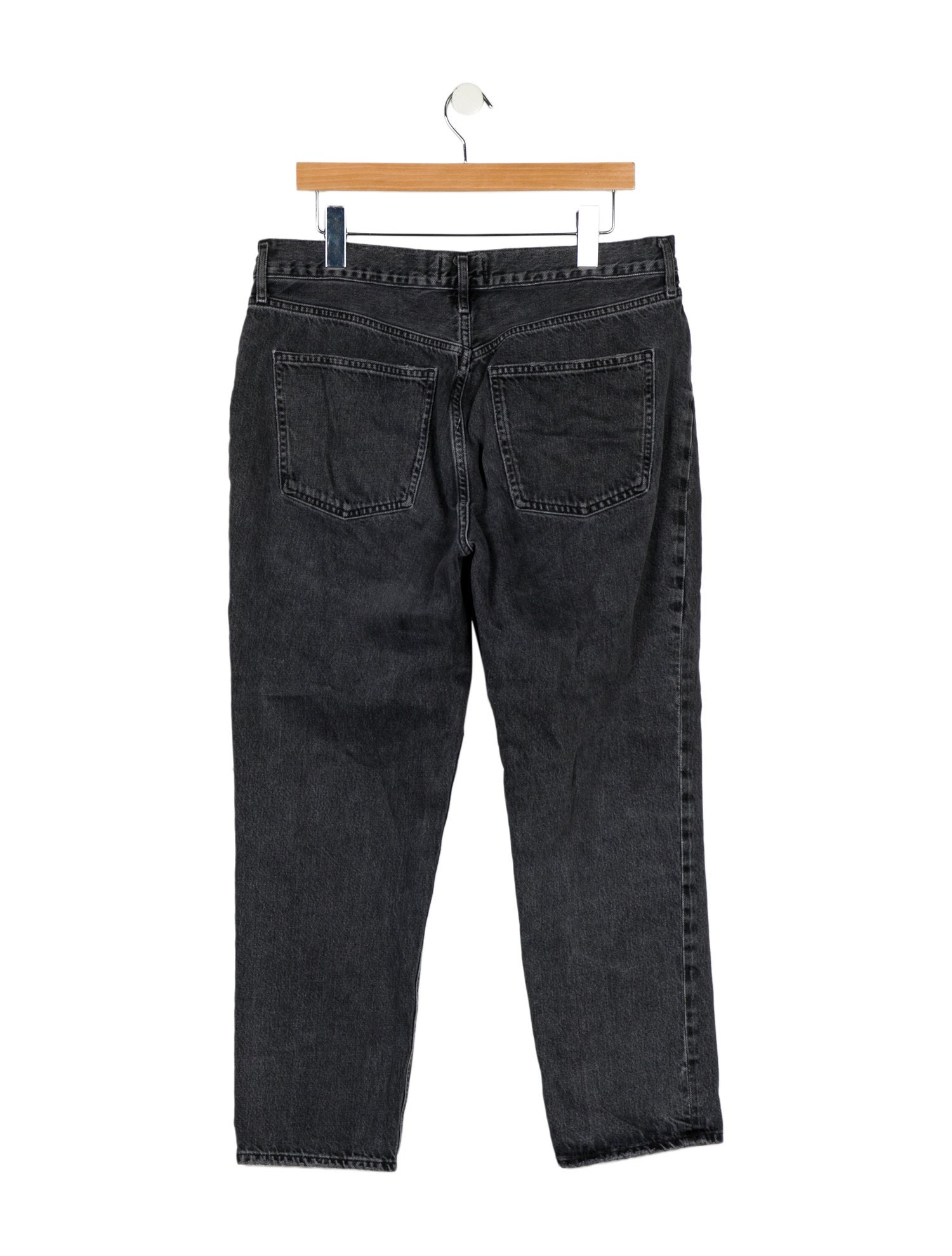 AGOLDE High-Rise Straight Leg Jeans