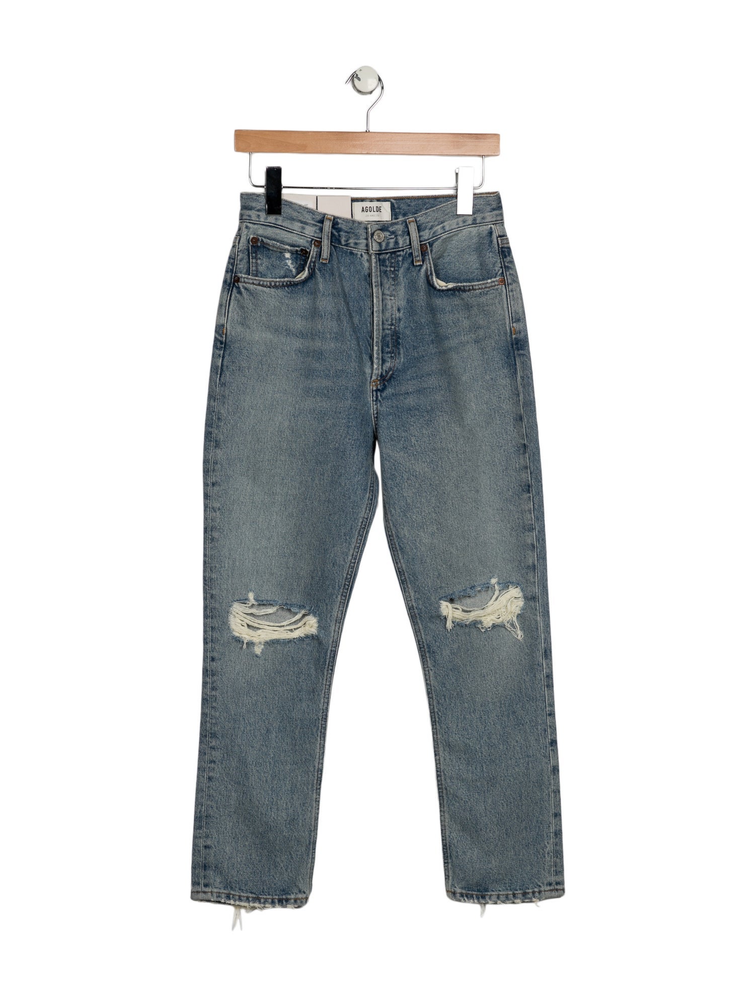 AGOLDE High-Rise Straight Leg Jeans w/ Tags