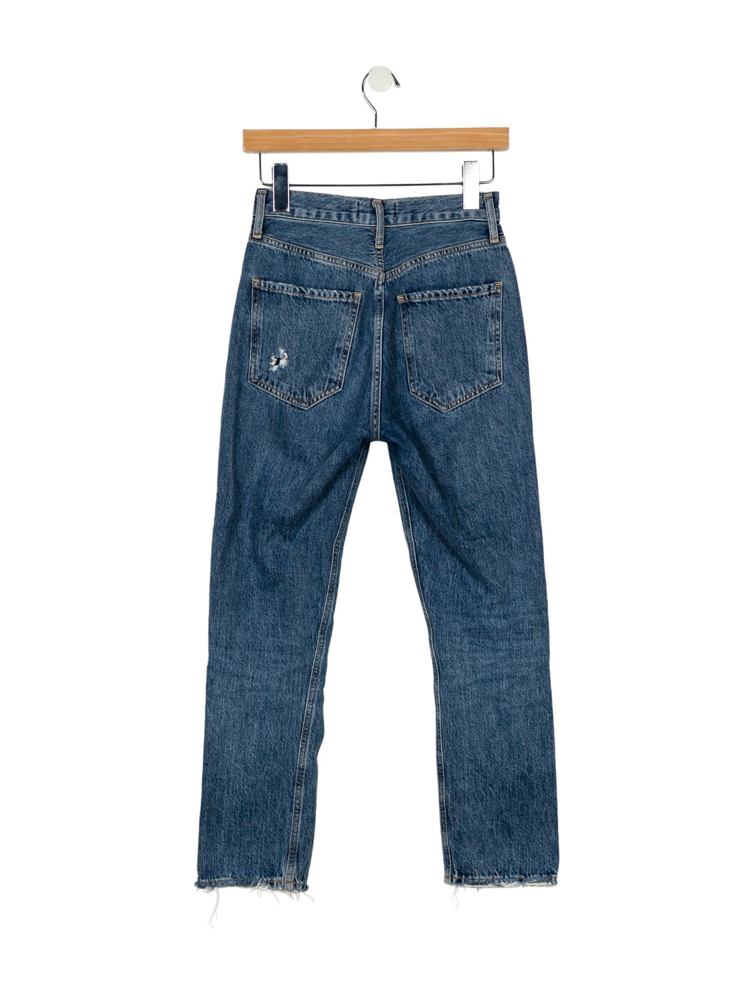 AGOLDE High-Rise Straight Leg Jeans