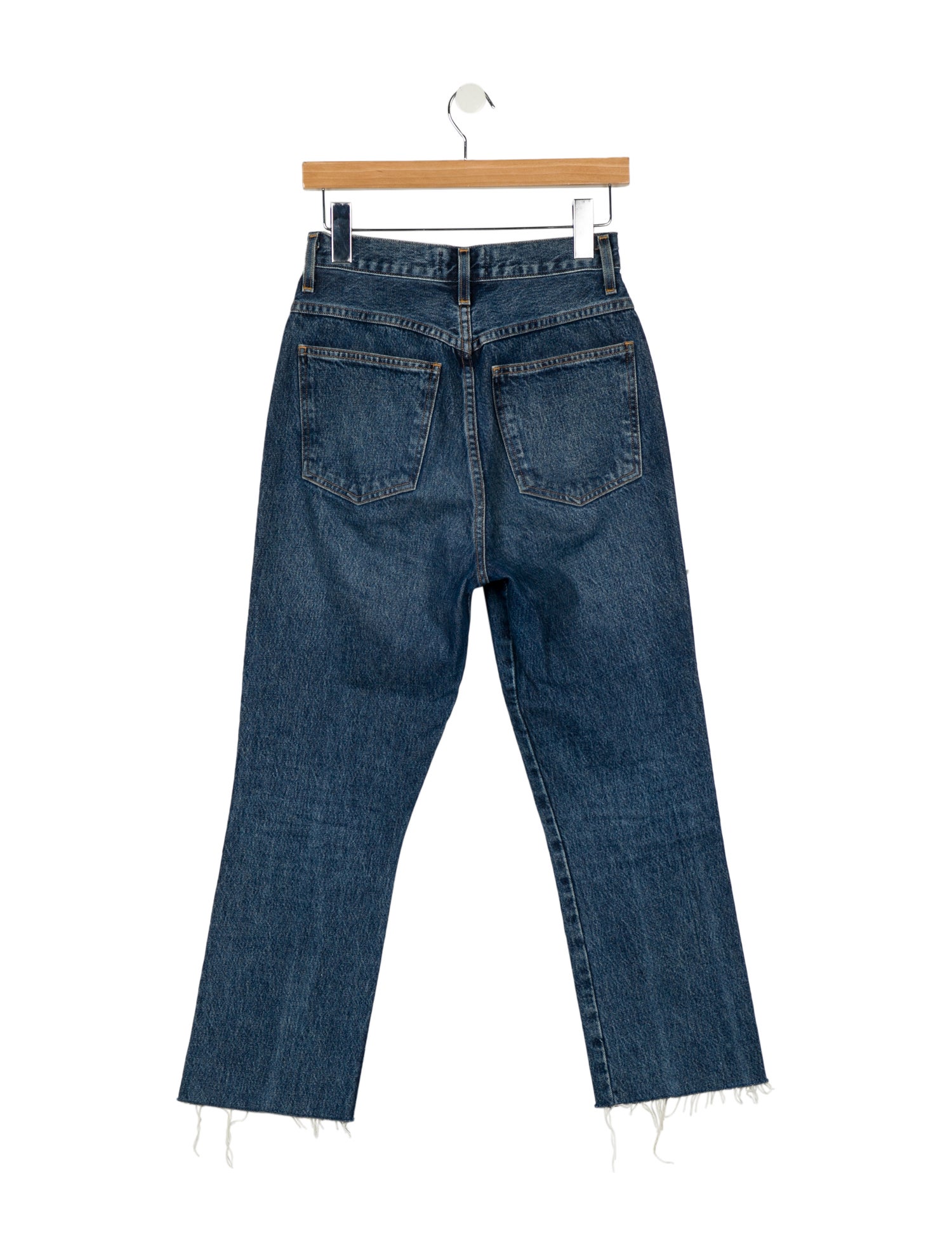 AGOLDE High-Rise Straight Leg Jeans