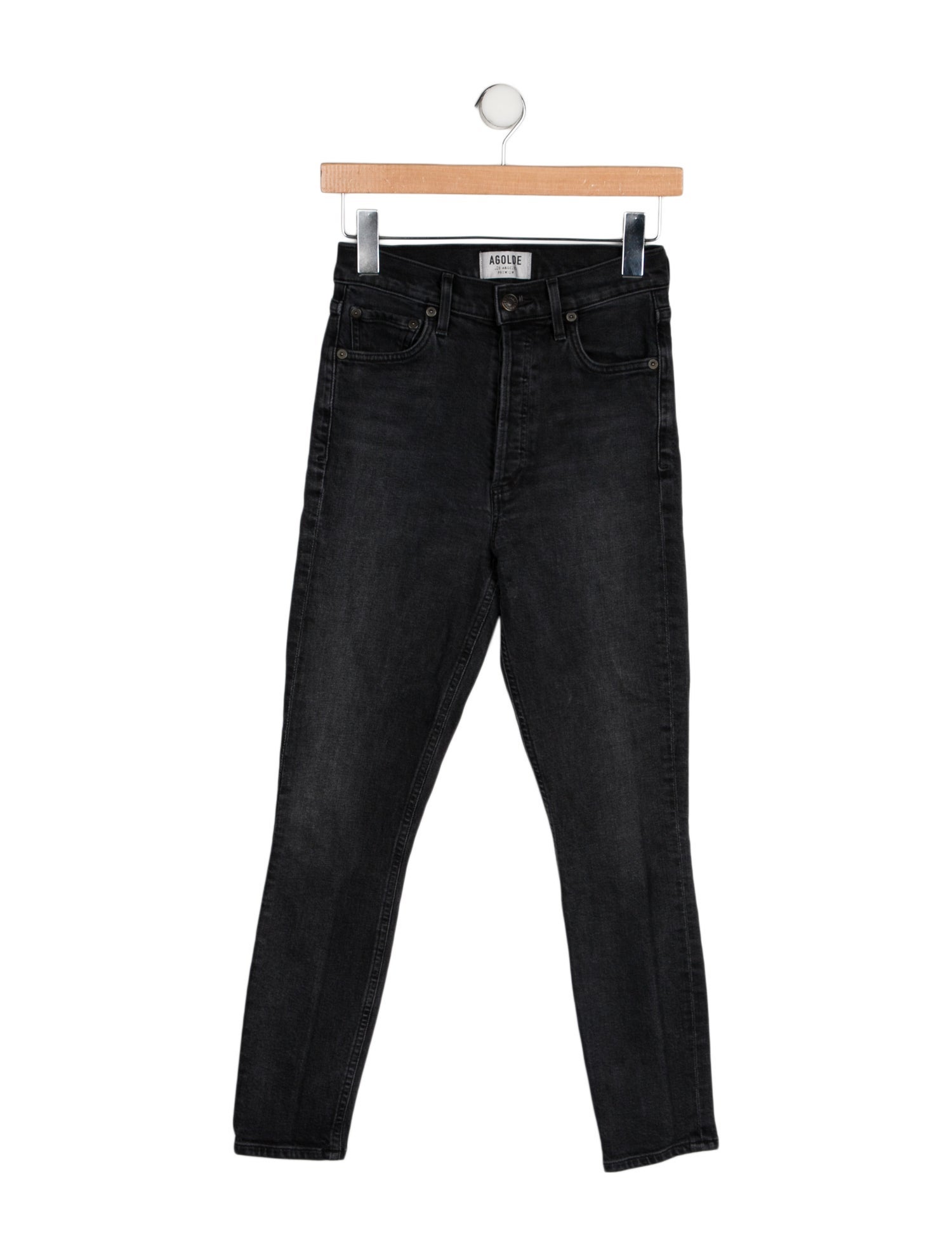 AGOLDE High-Rise Skinny Leg Jeans