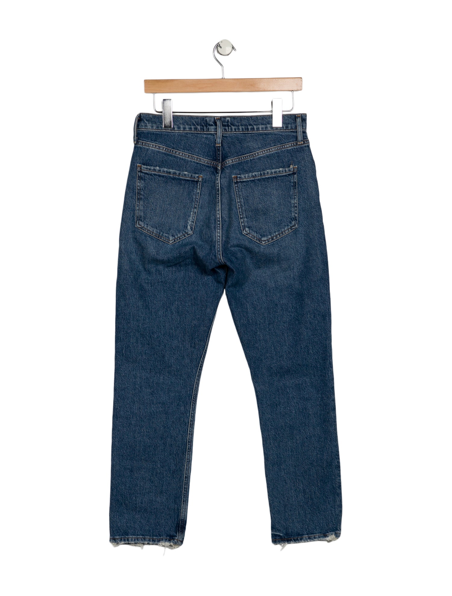 AGOLDE High-Rise Straight Leg Jeans