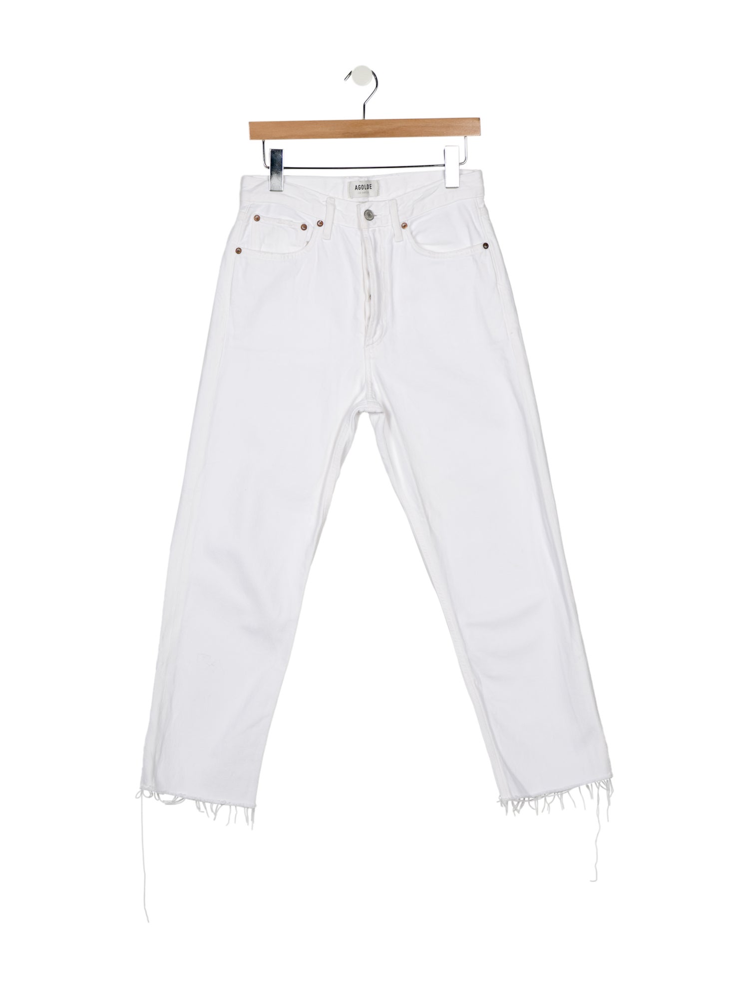 AGOLDE High-Rise Skinny Leg Jeans