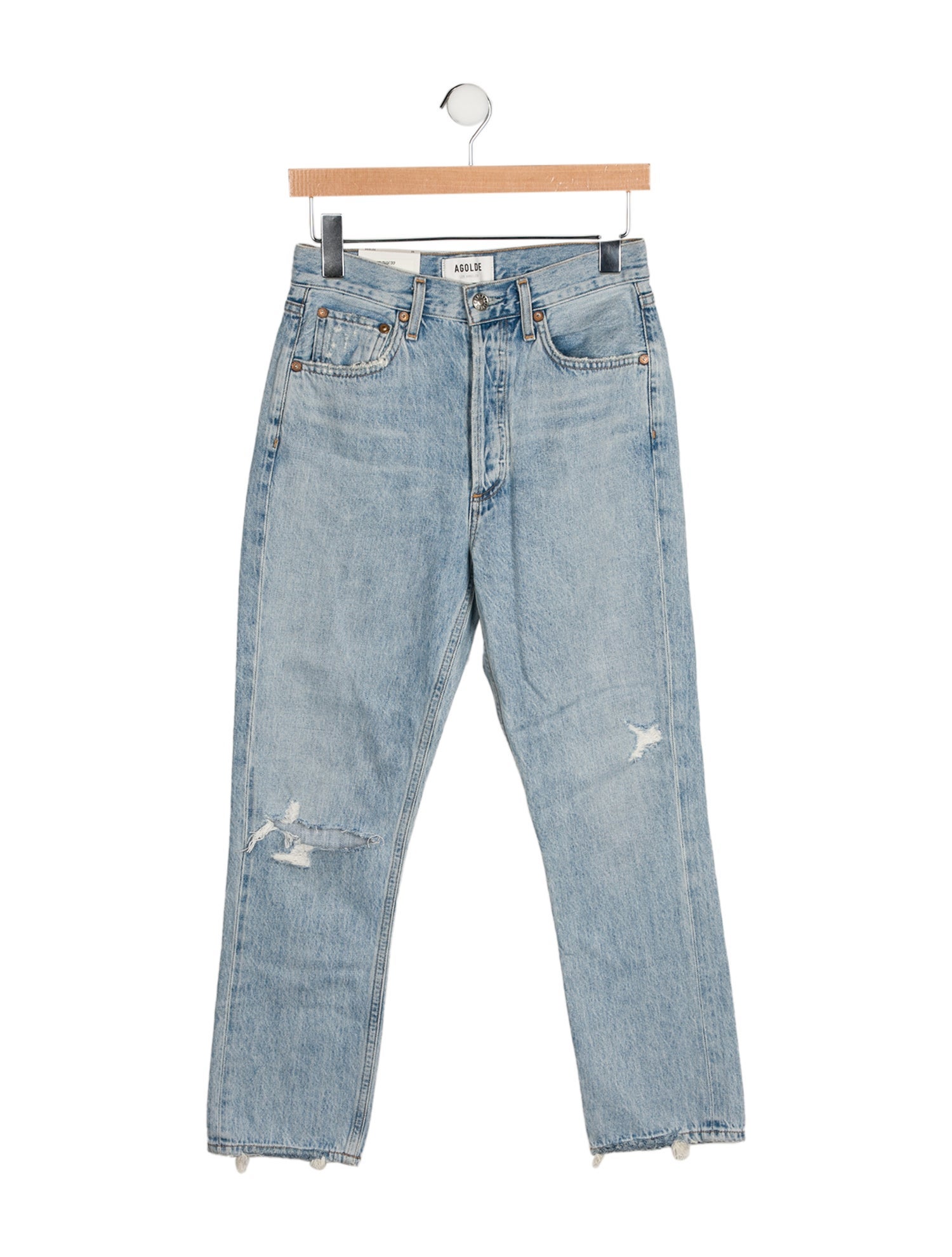 AGOLDE High-Rise Straight Leg Jeans w/ Tags