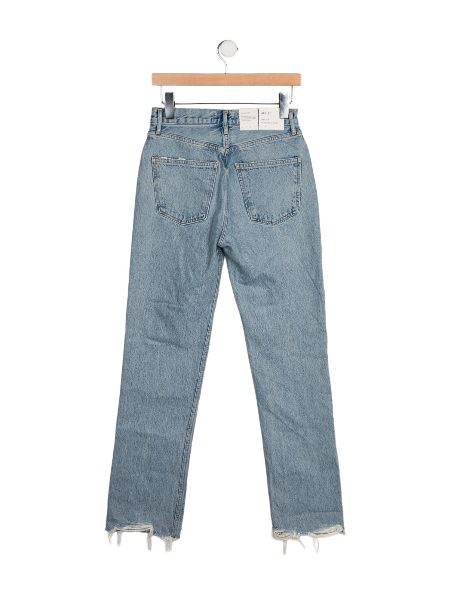 AGOLDE Mid-Rise Straight Leg Jeans w/ Tags