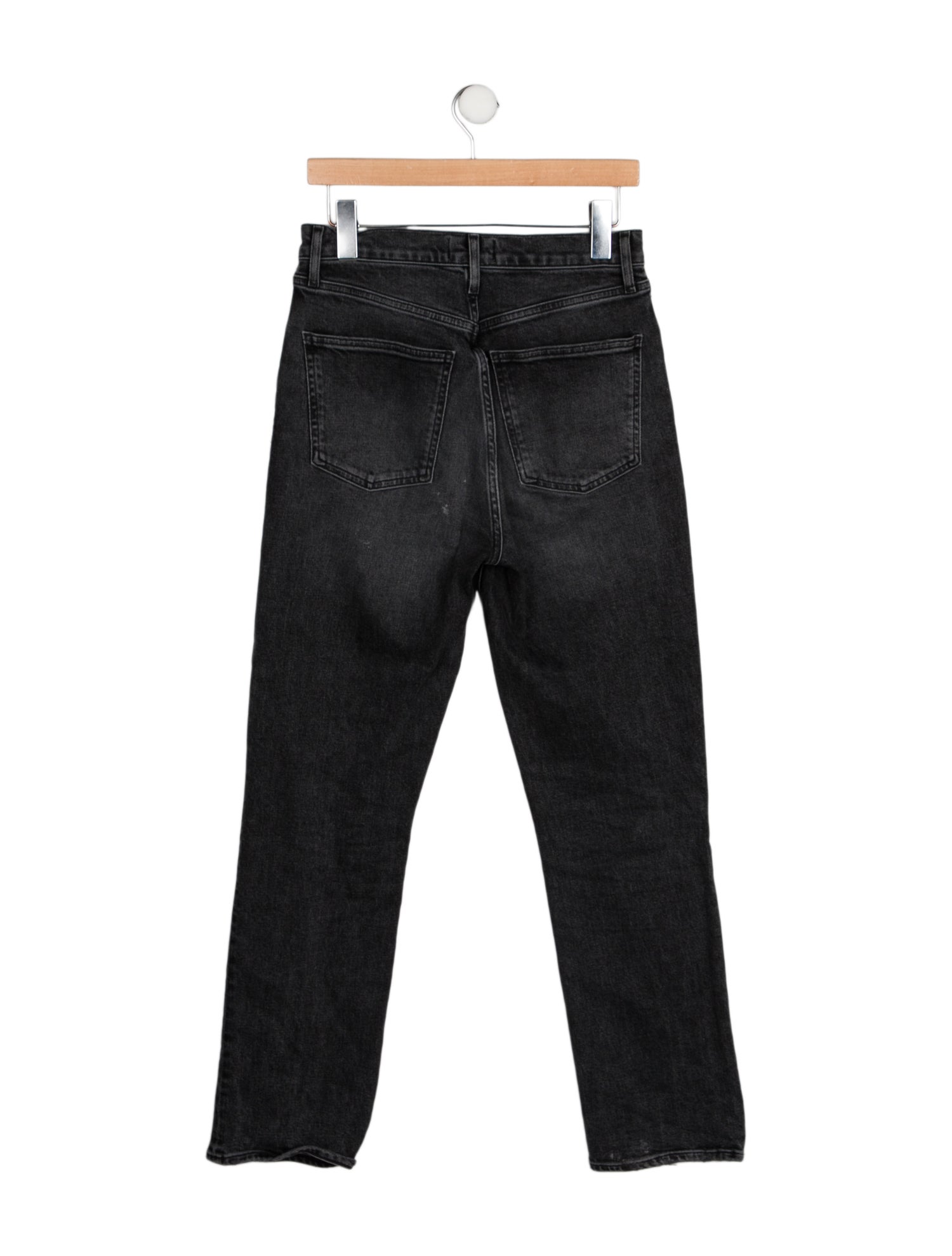 AGOLDE High-Rise Straight Leg Jeans