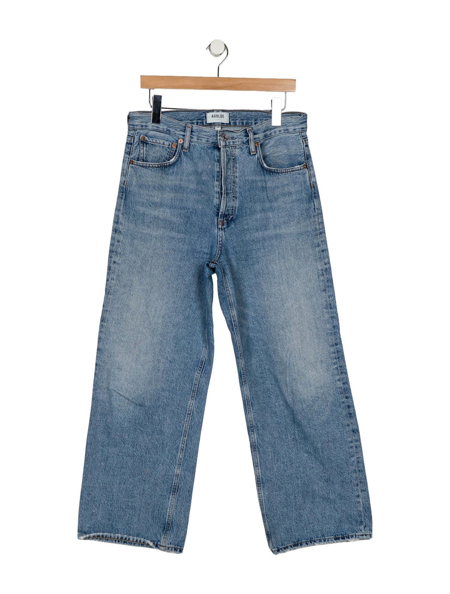 AGOLDE High-Rise Wide Leg Jeans
