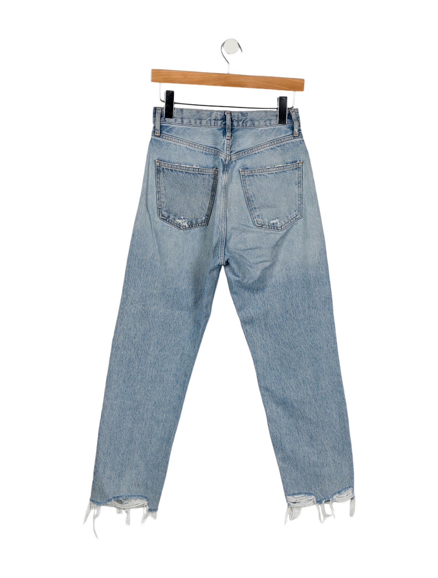 AGOLDE High-Rise Straight Leg Jeans