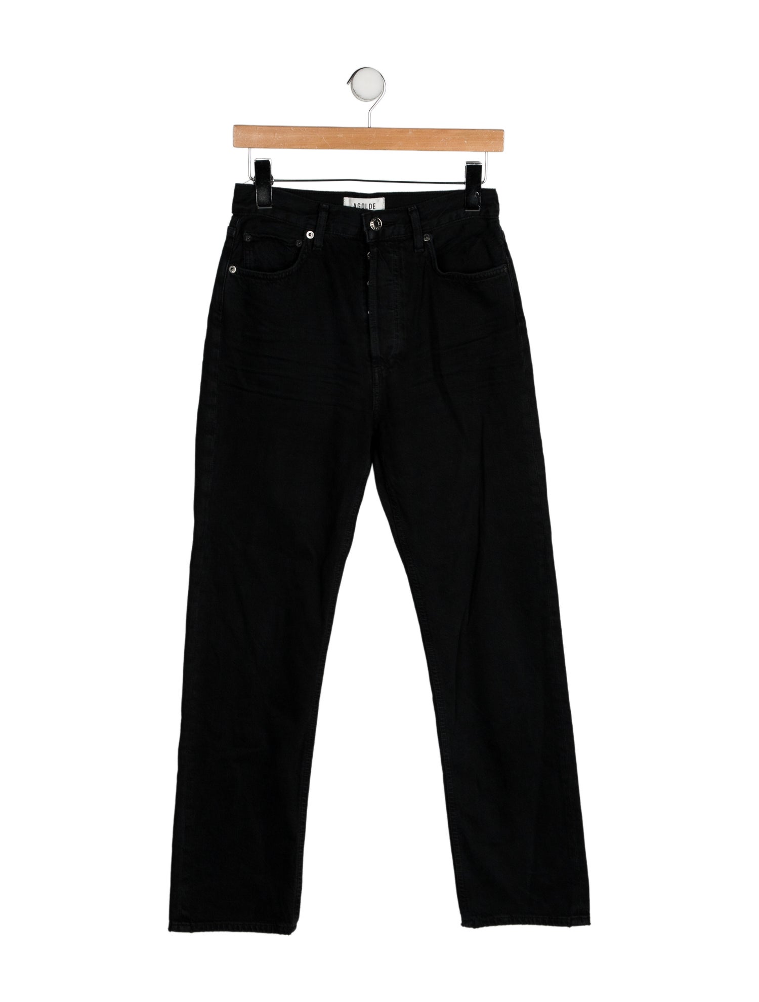 AGOLDE High-Rise Straight Leg Jeans