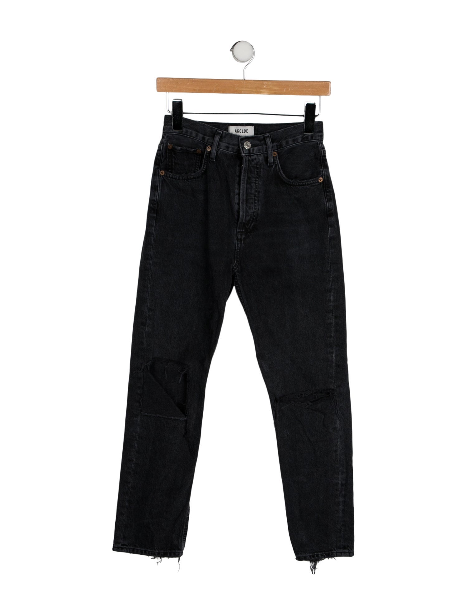 AGOLDE High-Rise Skinny Leg Jeans
