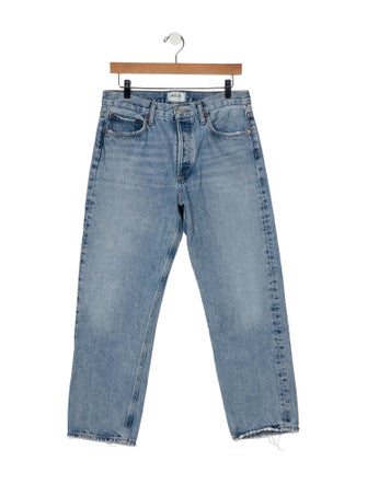 AGOLDE High-Rise Straight Leg Jeans