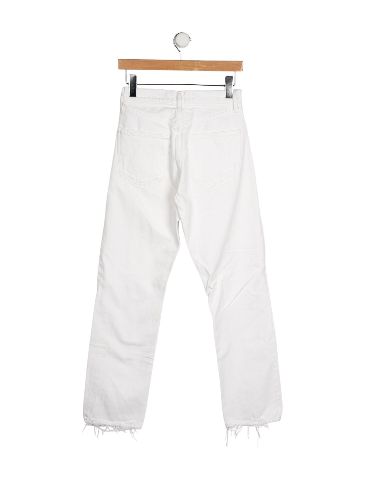 AGOLDE High-Rise Straight Leg Jeans