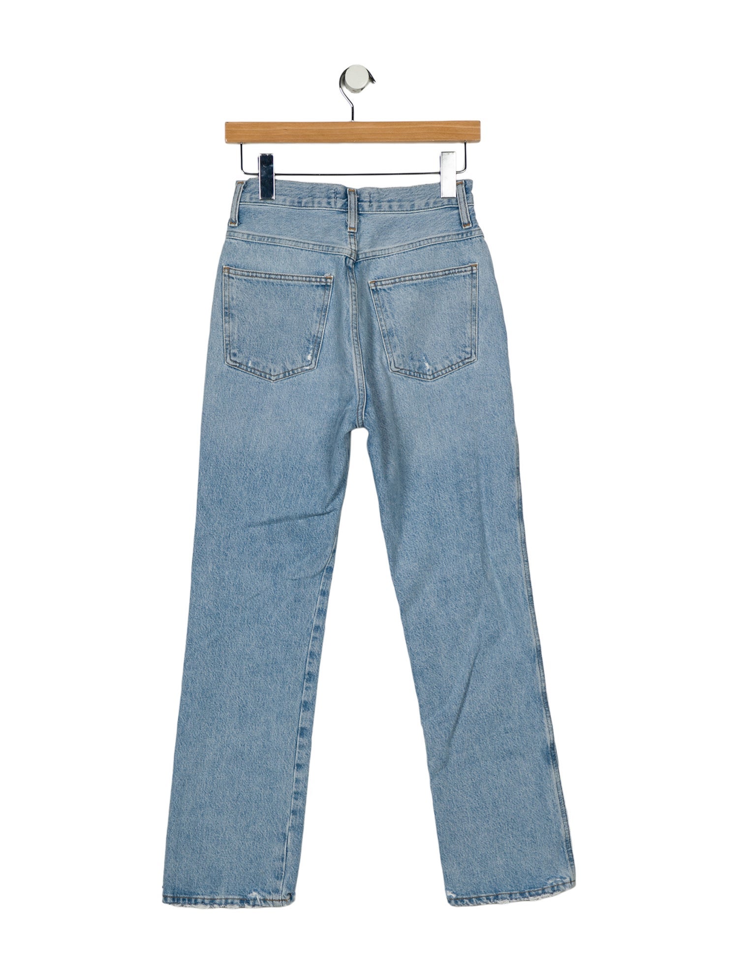 AGOLDE High-Rise Straight Leg Jeans