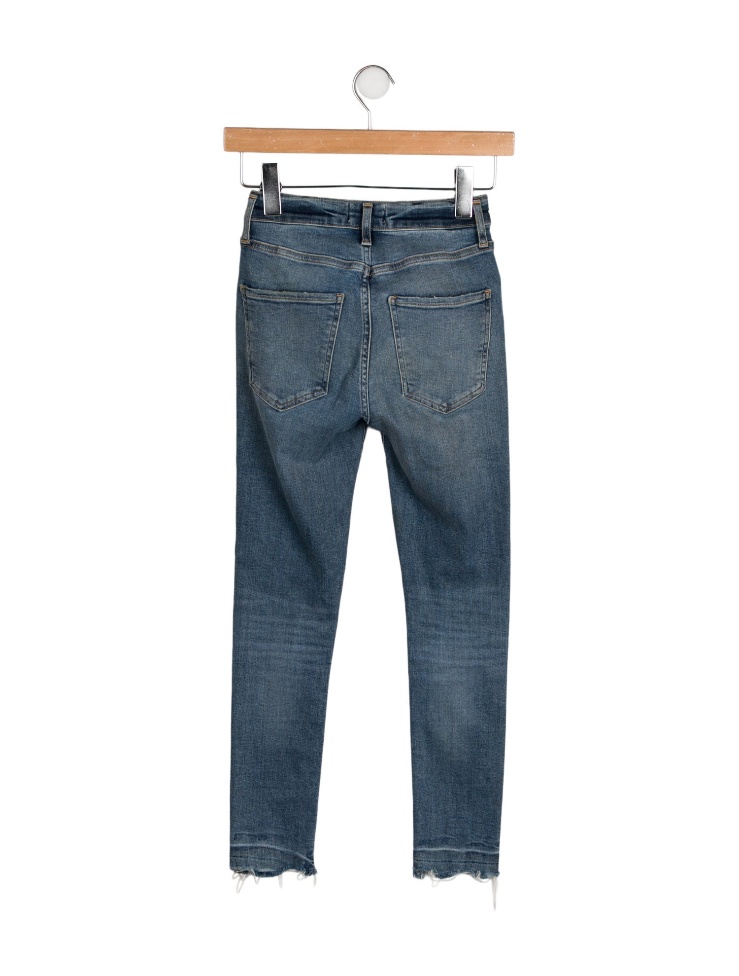 AGOLDE Mid-Rise Skinny Leg Jeans