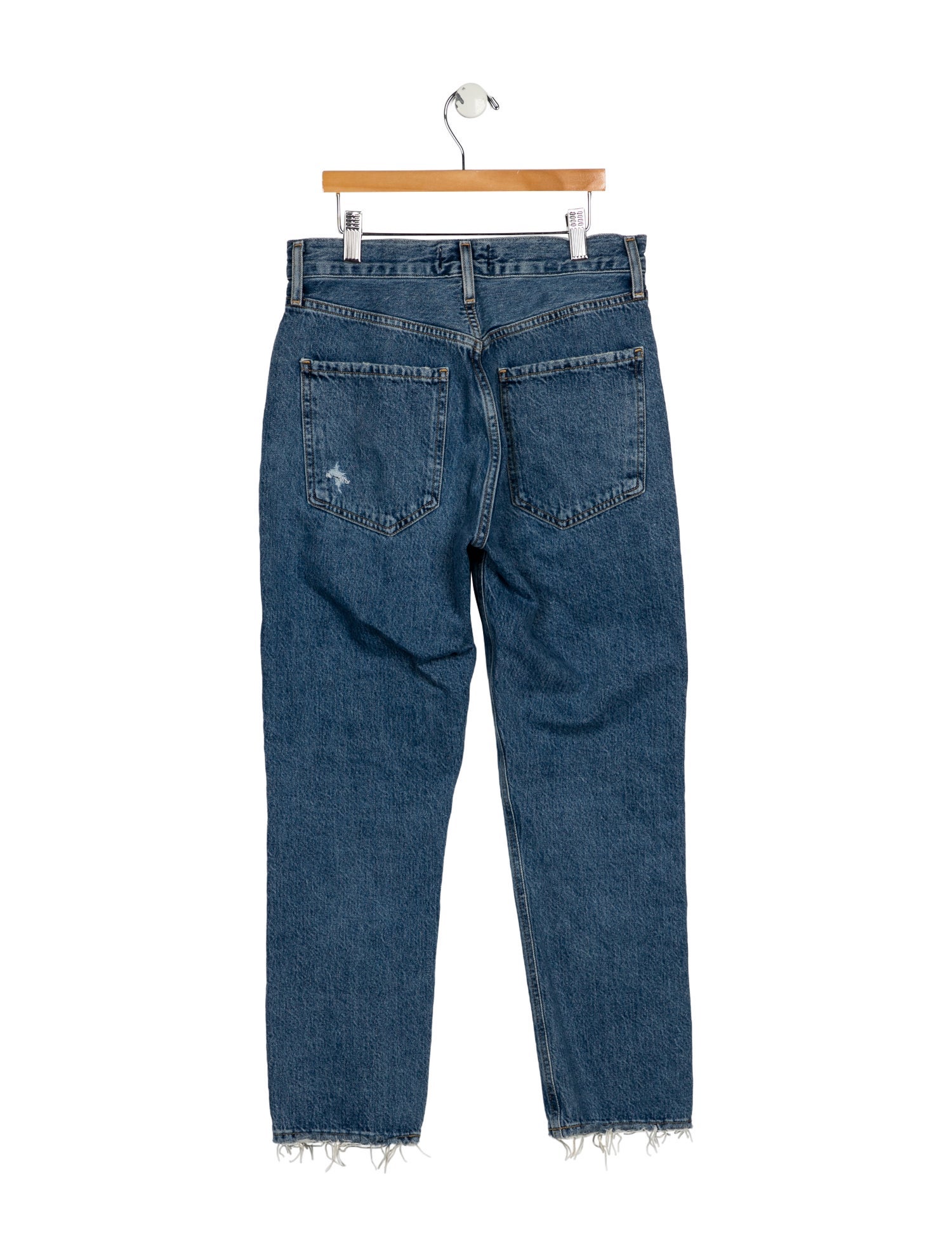 AGOLDE High-Rise Straight Leg Jeans