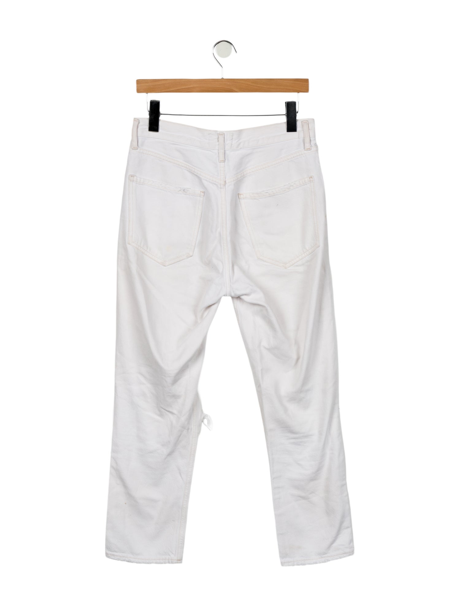 AGOLDE High-Rise Straight Leg Jeans