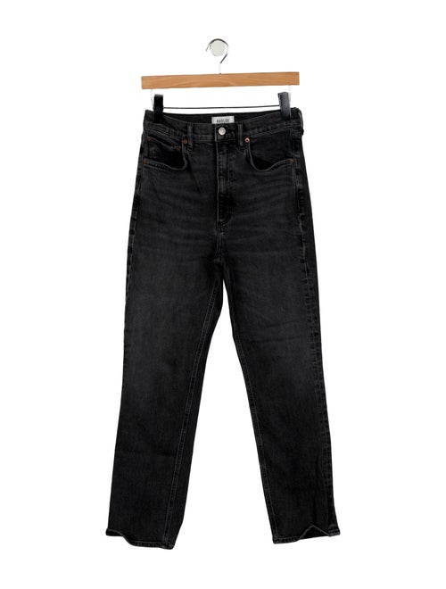 AGOLDE Mid-Rise Straight Leg Jeans