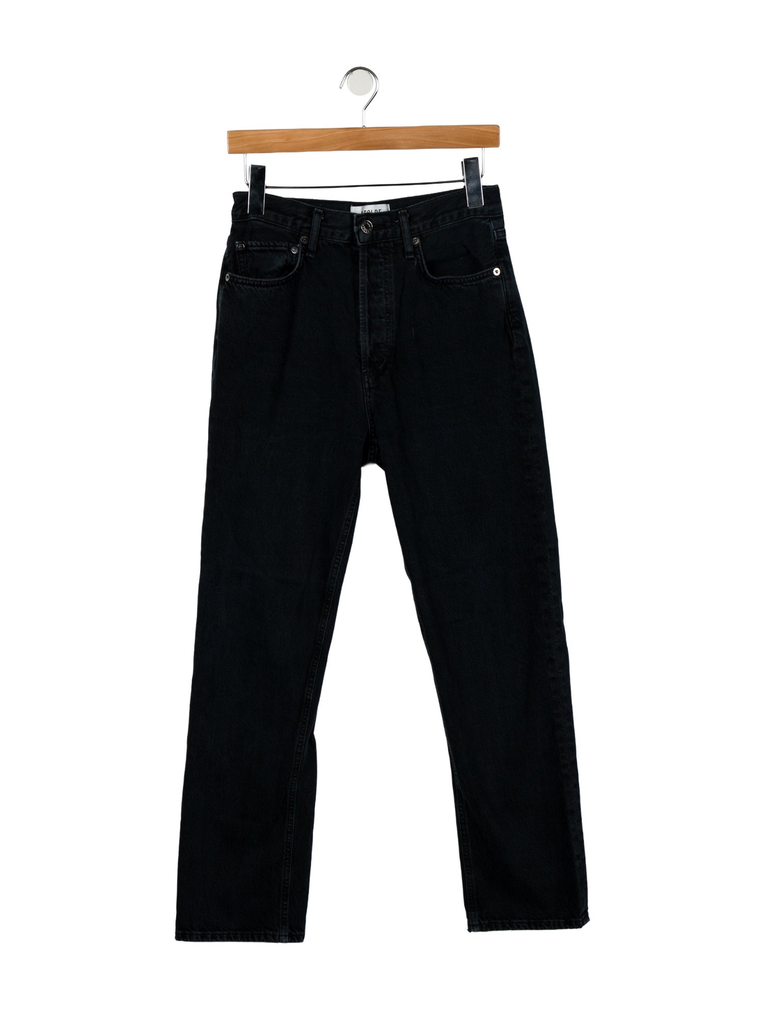 AGOLDE High-Rise Straight Leg Jeans