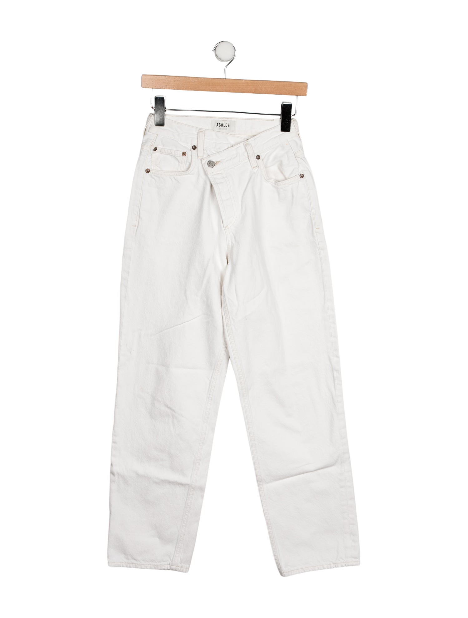 AGOLDE High-Rise Straight Leg Jeans