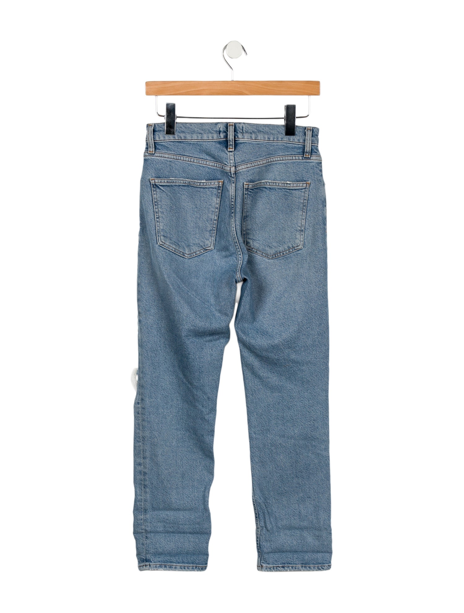 AGOLDE High-Rise Straight Leg Jeans