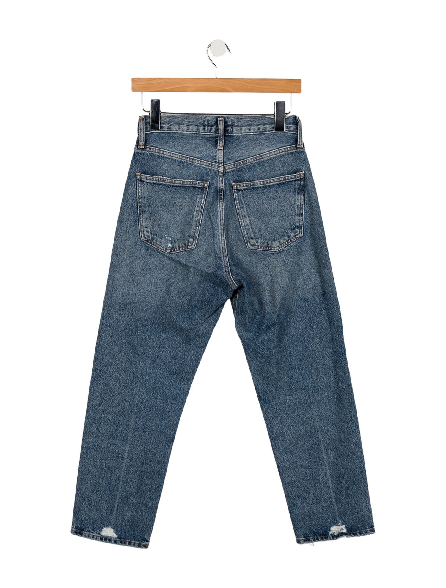 AGOLDE High-Rise Straight Leg Jeans