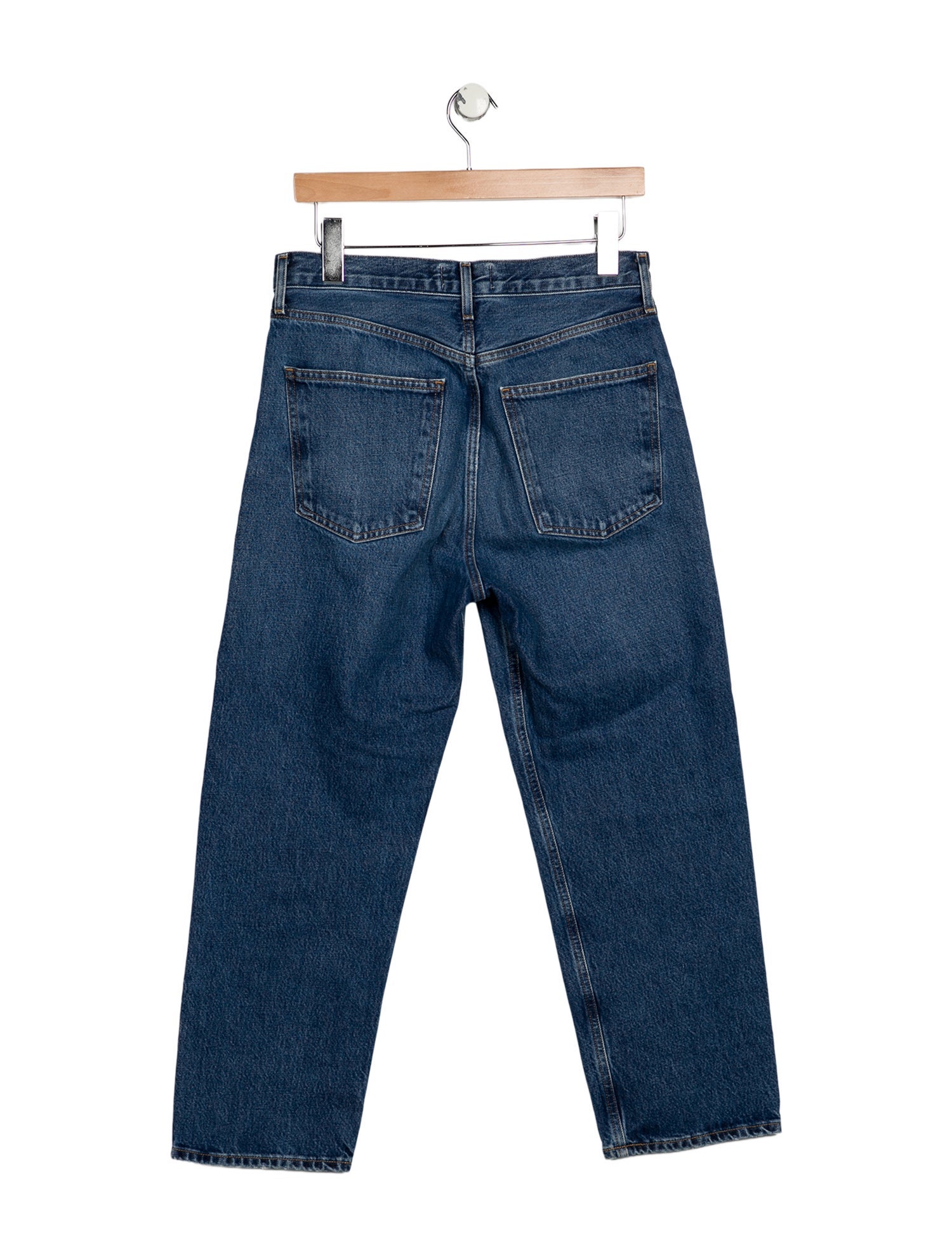 AGOLDE High-Rise Straight Leg Jeans