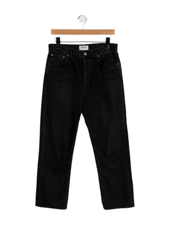 AGOLDE High-Rise Straight Leg Jeans