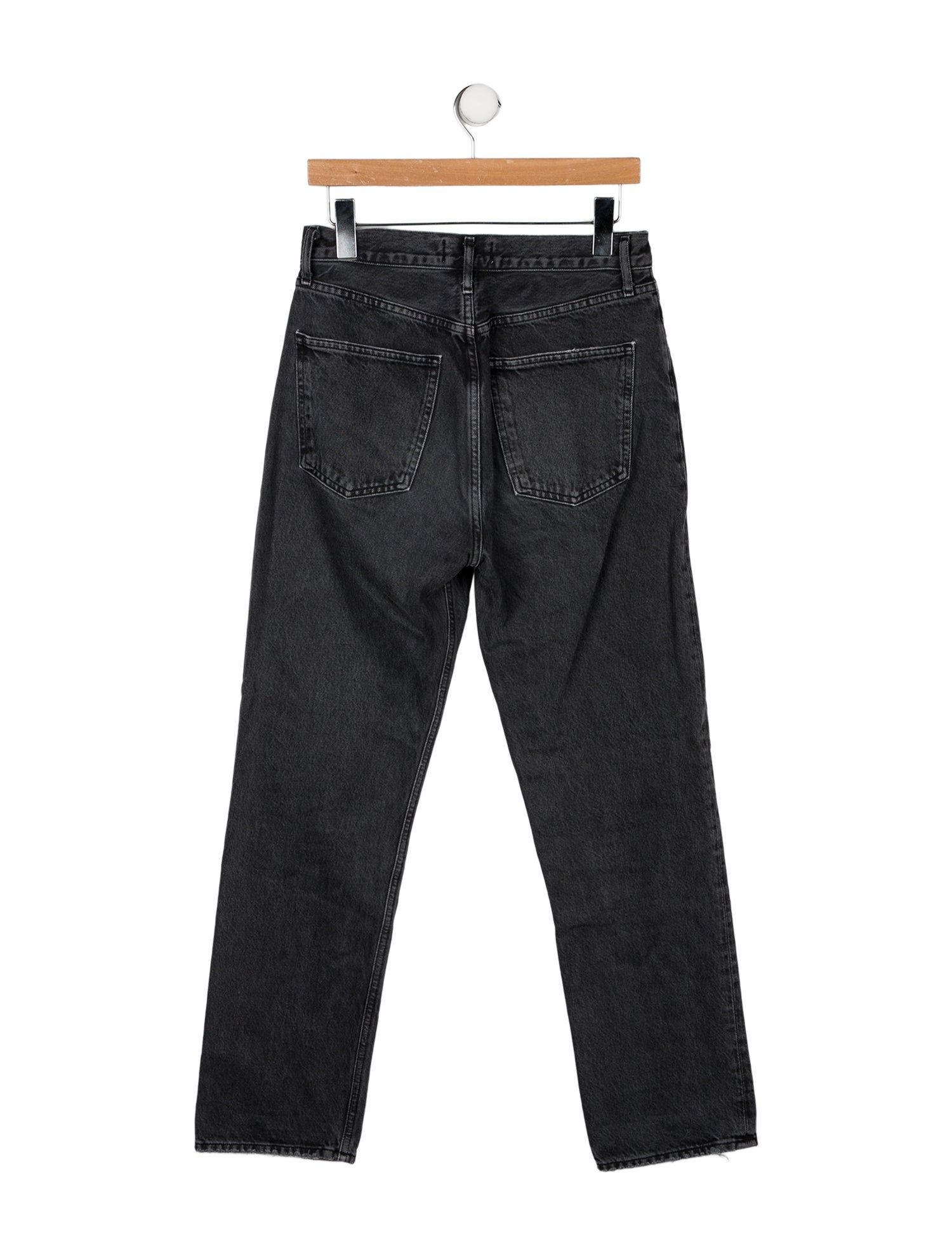 AGOLDE High-Rise Straight Leg Jeans