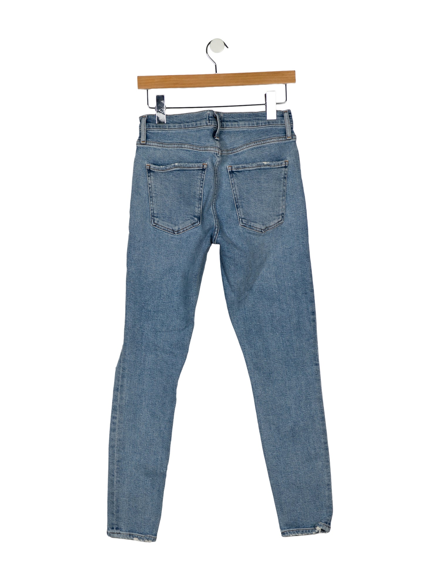 AGOLDE Mid-Rise Skinny Leg Jeans
