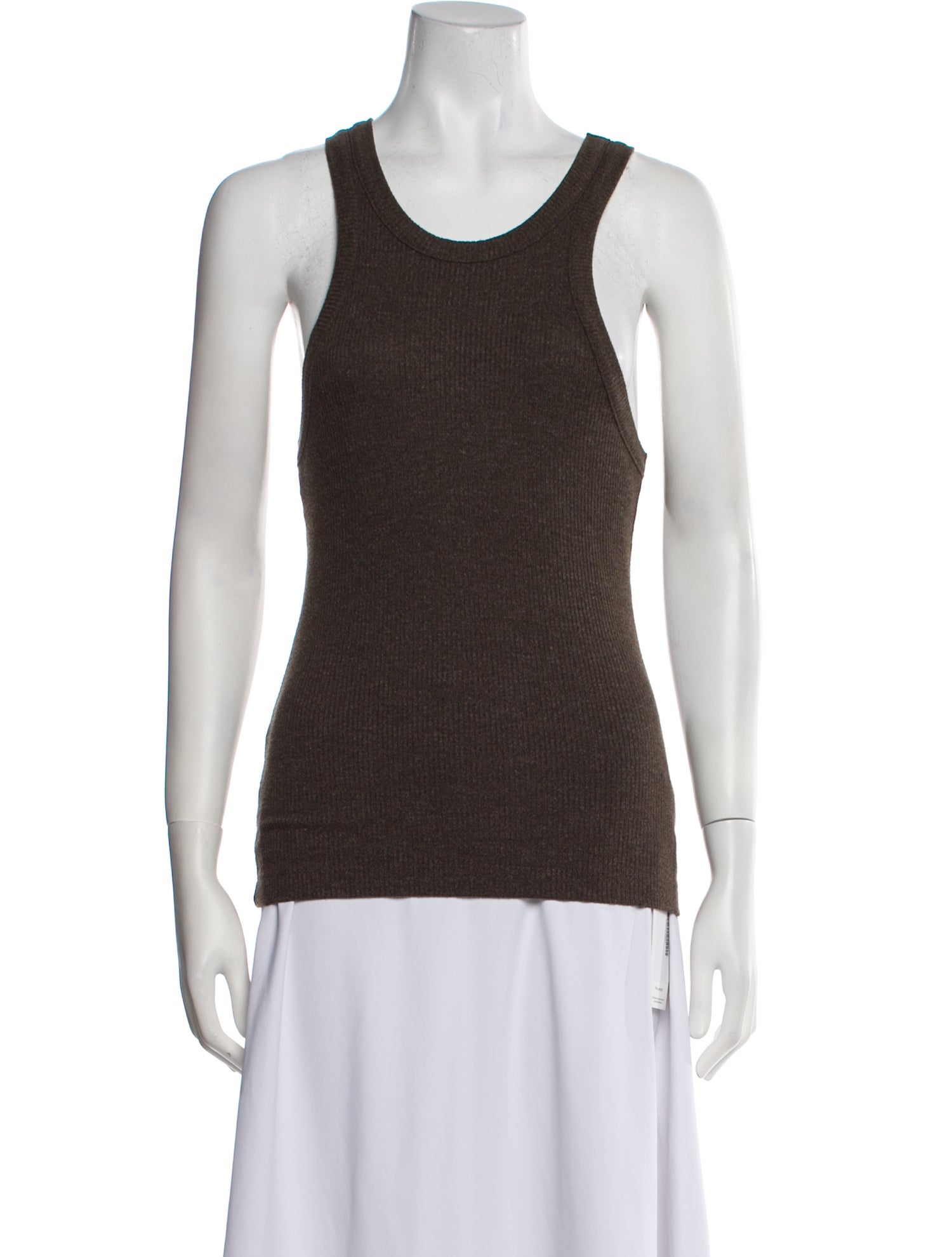 AGOLDE Scoop Neck Sleeveless Top