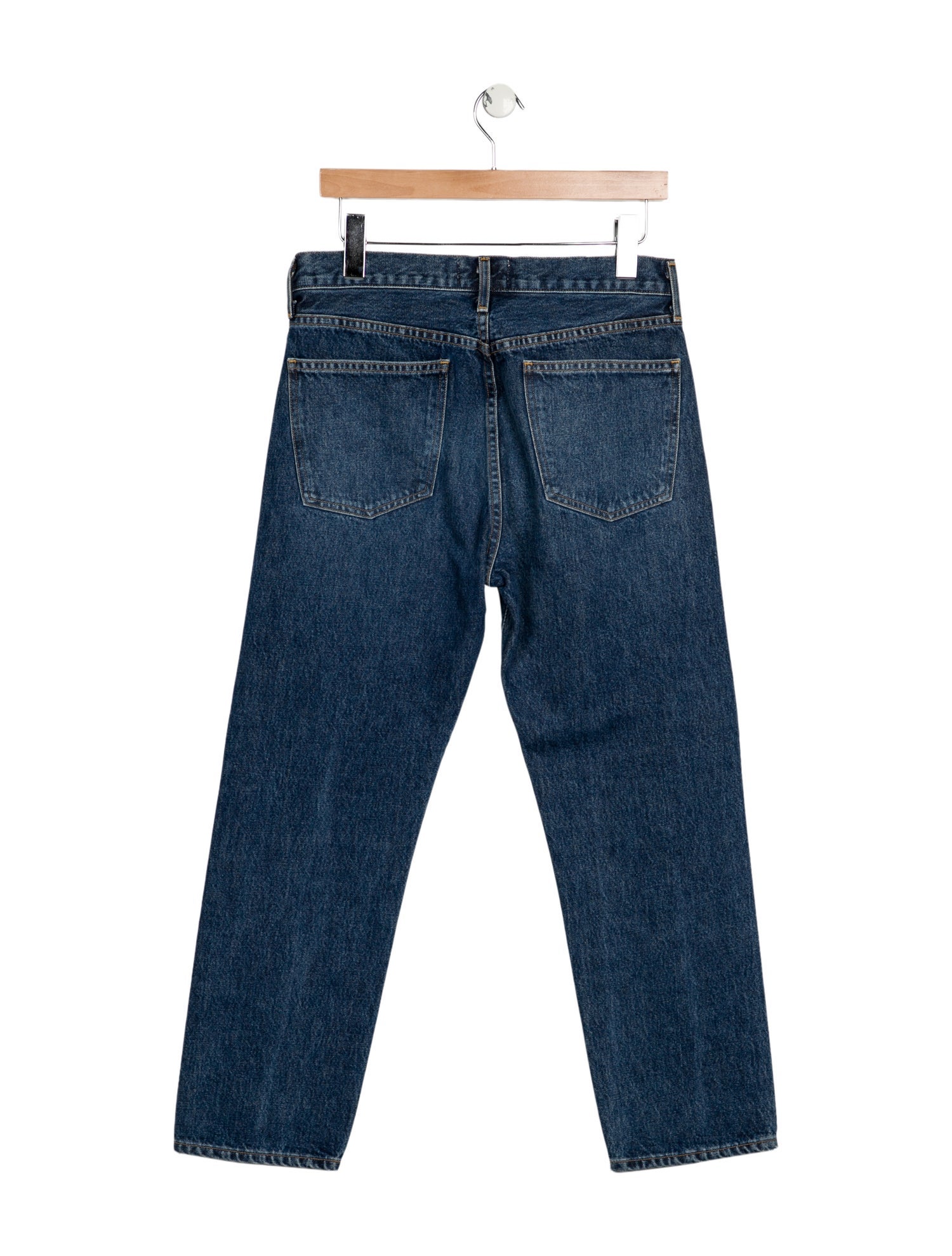 AGOLDE High-Rise Straight Leg Jeans