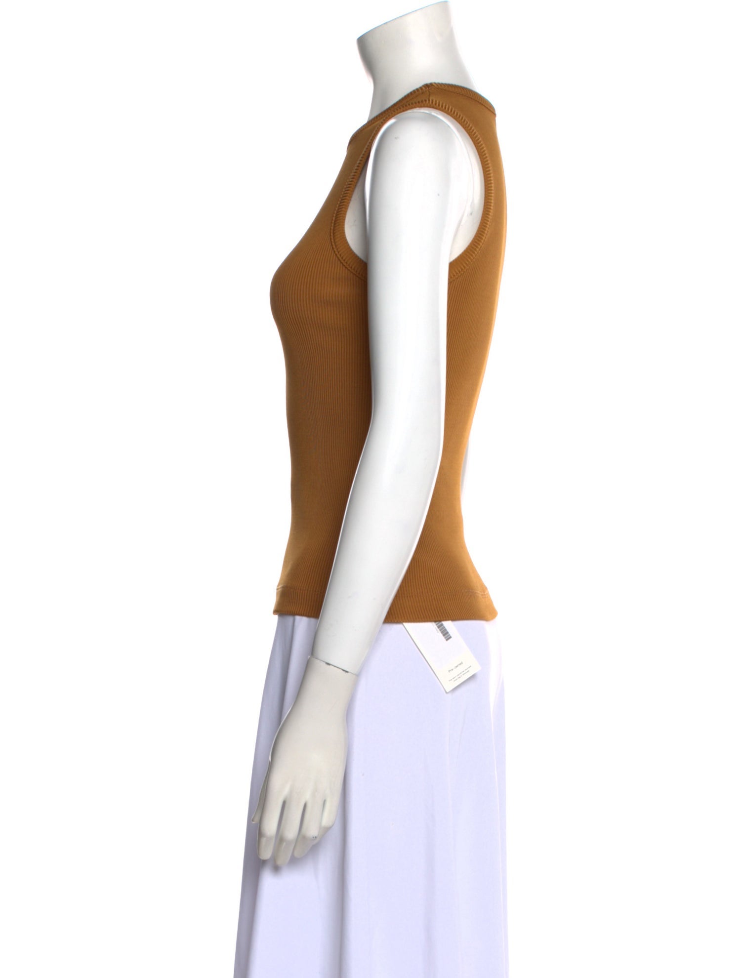 GoldSign Crew Neck Sleeveless Top