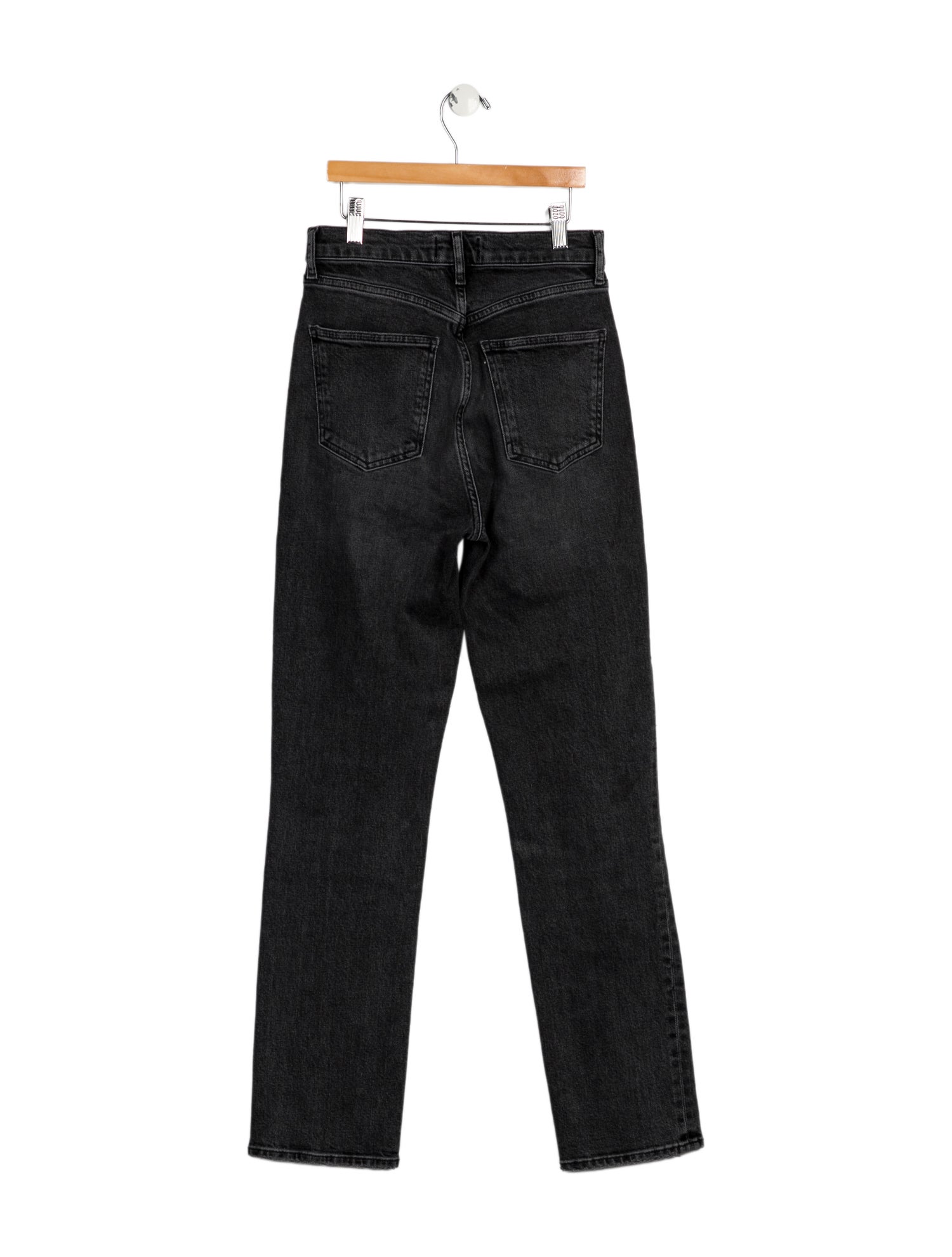 AGOLDE Mid-Rise Straight Leg Jeans