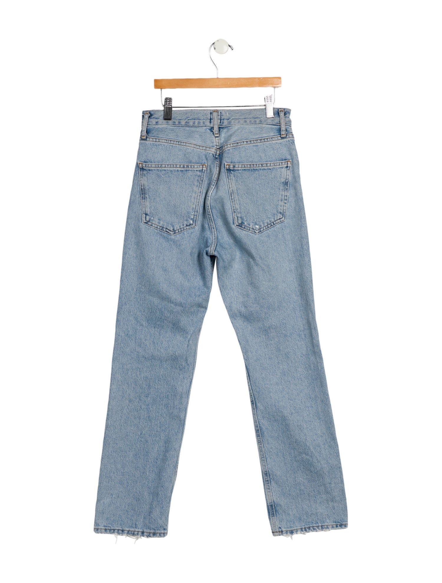 AGOLDE High-Rise Straight Leg Jeans