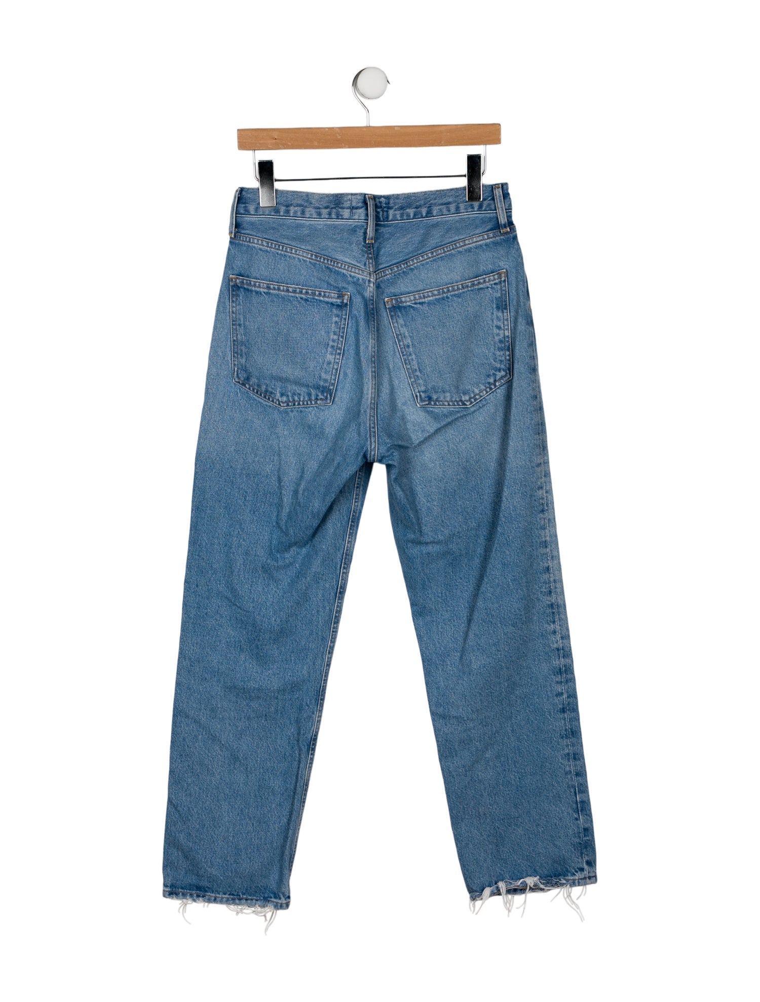 AGOLDE High-Rise Straight Leg Jeans