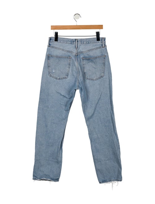 AGOLDE High-Rise Straight Leg Jeans