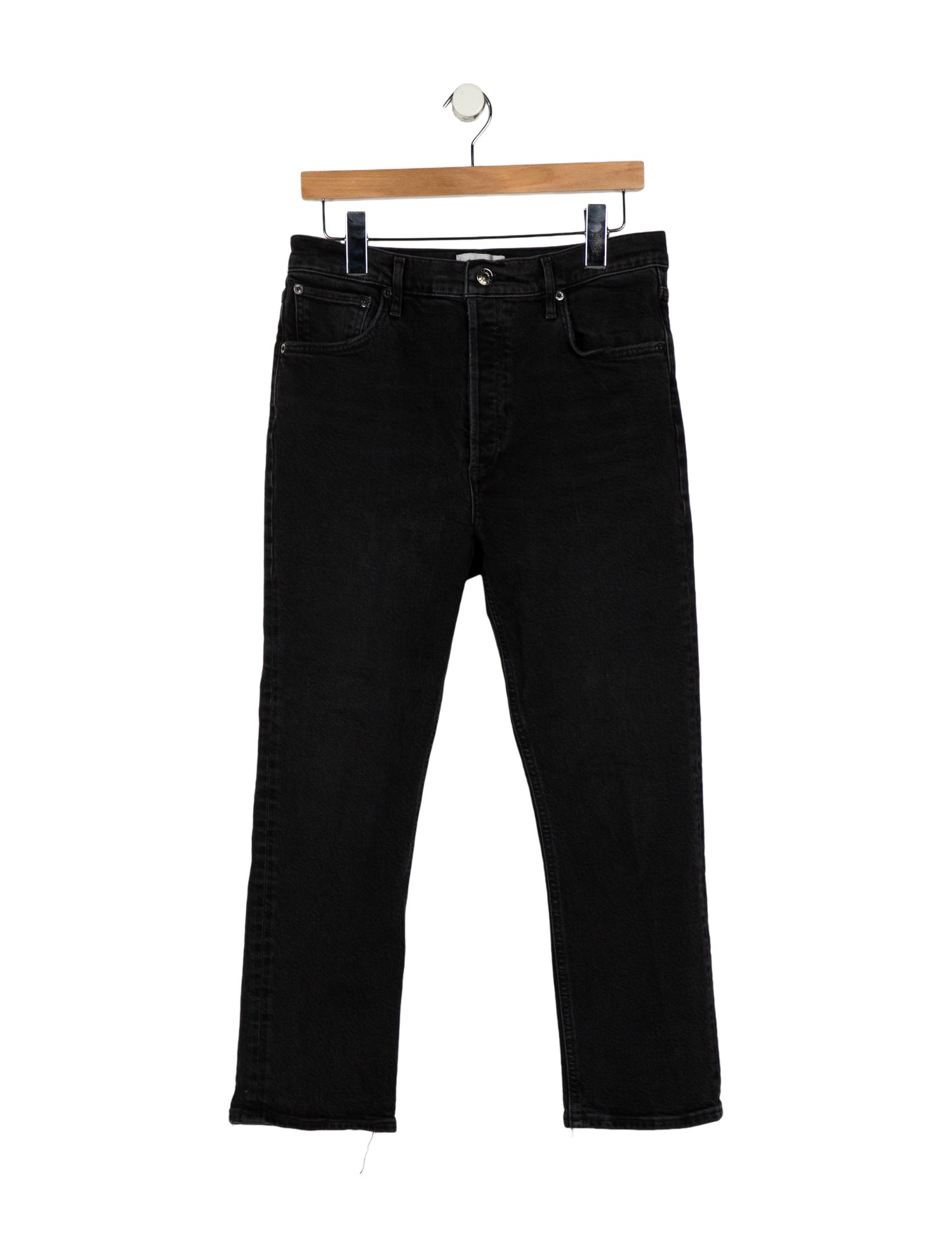 AGOLDE High-Rise Straight Leg Jeans