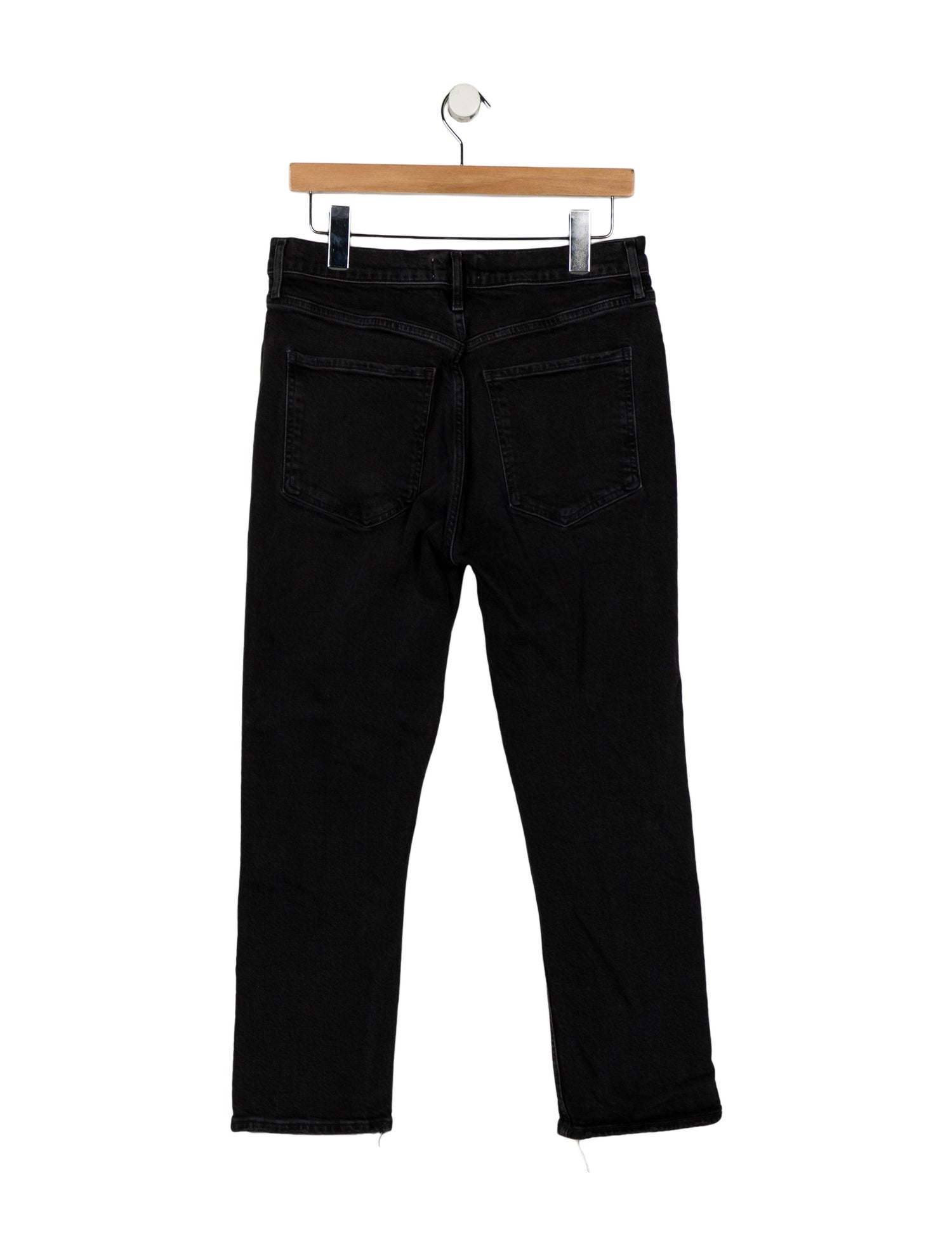 AGOLDE High-Rise Straight Leg Jeans