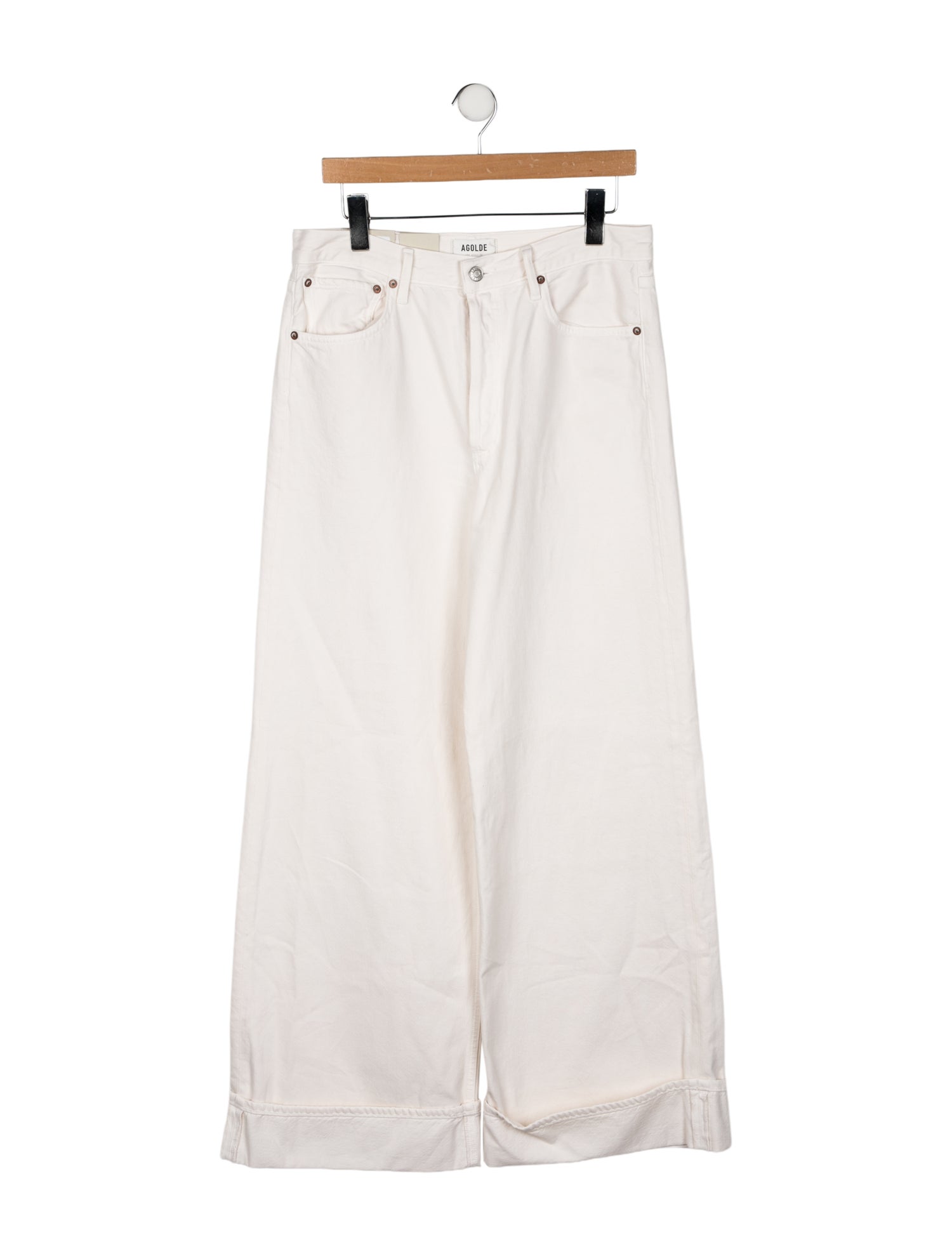 AGOLDE High-Rise Wide Leg Jeans w/ Tags