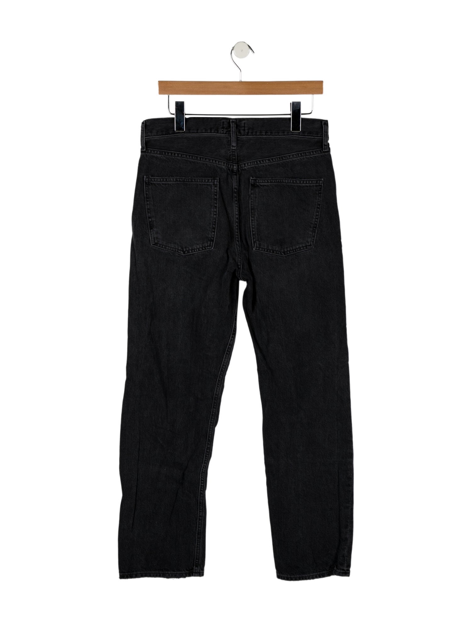 AGOLDE High-Rise Straight Leg Jeans