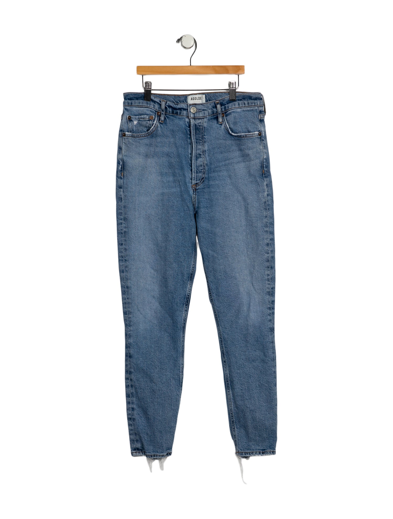 AGOLDE High-Rise Skinny Leg Jeans